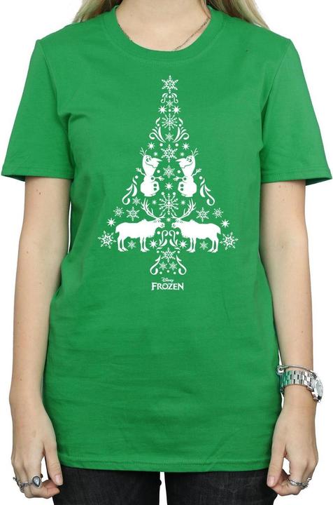 Image du produit Disney - T-shirt FROZEN CHRISTMAS TREE - Femme (M)