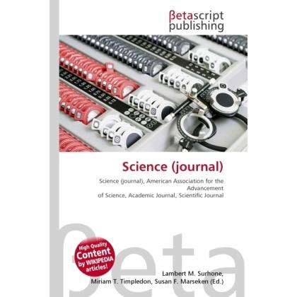 Science (journal), Fachbücher von Lambert M. Surhone, Miriam T. Timpledon, Susan F. Marseken