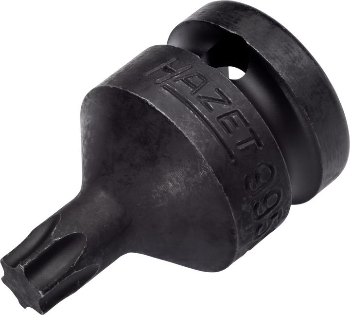 Actual product image HAZET Impact screwdriver socket ∙ TORX 995S-T45 ∙ Square, hollow 12.5 mm (1/2 inch) ∙ Inside TORX…