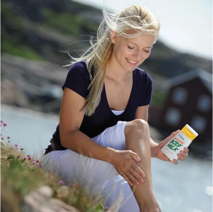 Actual product image Dr. Weibel Massage Bodymilk (200 ml)