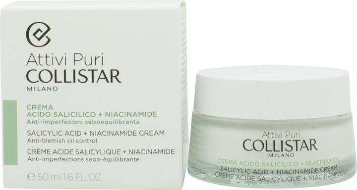 Actual product image Collistar Attivi Puri Salicylic Acid + Niacin Cream (50 ml)