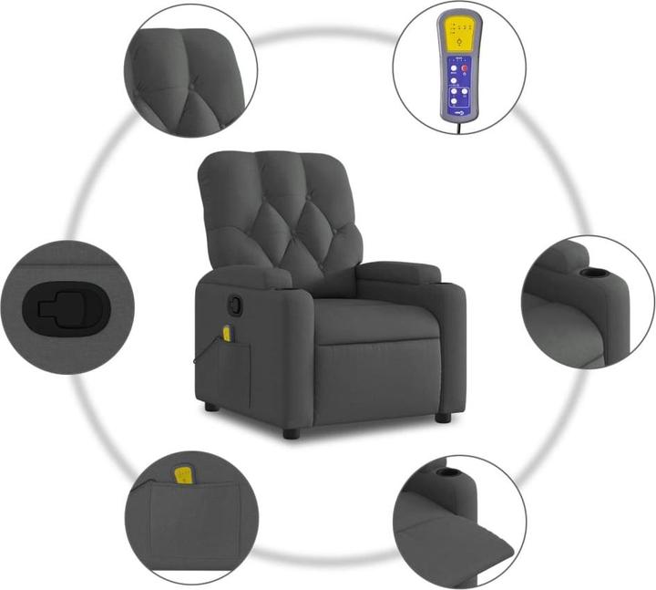 Actual product image VidaXL Massage-Relaxsessel