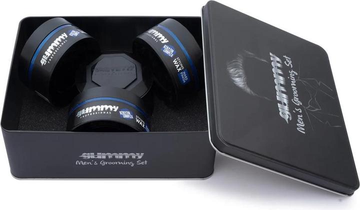 Produktbild Gummy Professional Grooming Box Styling Wax Hard Finish 150 ML (x4) (Haargel, 150 ml)