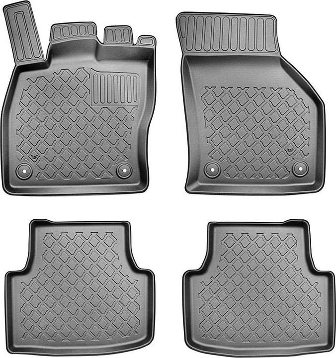 Produktbild Aristar Allwetter Fussmatten für Seat Leon / Cupra Leon / VW Golf Kombi ab 2020 bis heute (1 Set à 4 Fussmatten)