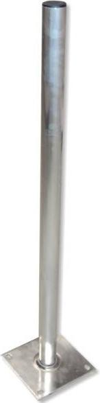 Productafbeelding A.S.-SAT ALU statief - 100cm - buisdiameter 50mm (Spiegel + Antenne bevestiging)