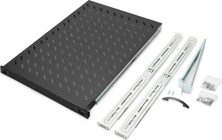Digitus DN-19 TRAY-2-1000-SW Scaffale estraibile, 1U, profondità 720mm