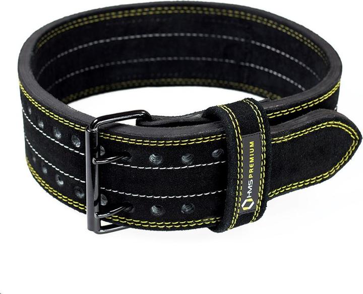 Produktbild HMS Pa3558 Schwarz Grösse M. L Krafttrainingsgürtel Premium