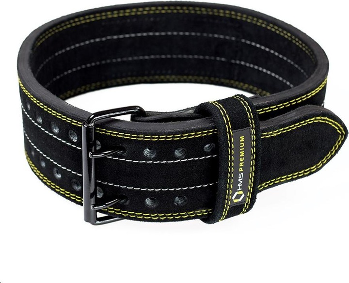 Actual product image HMS Pa3558 Black Size M. L Strength Training Belt Premium
