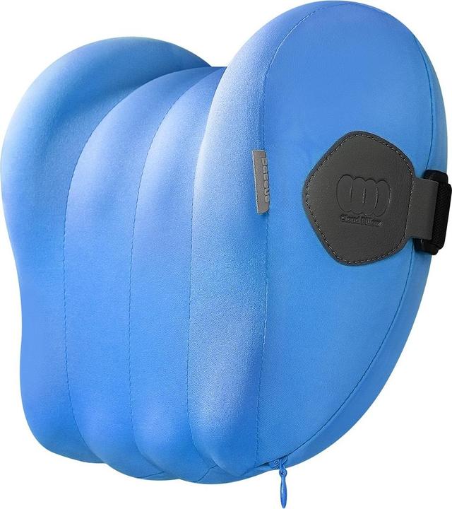 Image du produit Baseus Jedwabna poduszka samochodowa na zagłówek ComfortRide Series (niebieski)