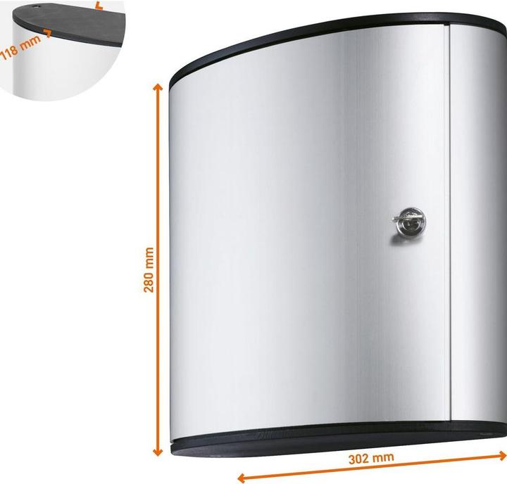 Actual product image Durable Keybox 18