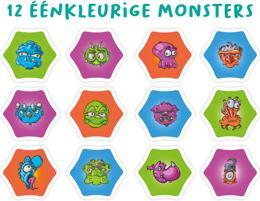 Image du produit FlexiQ Jeu de société avec dice & cards 'Monsters' 112038 from 6+ Years (Allemand, Français, Italien, Anglais)
