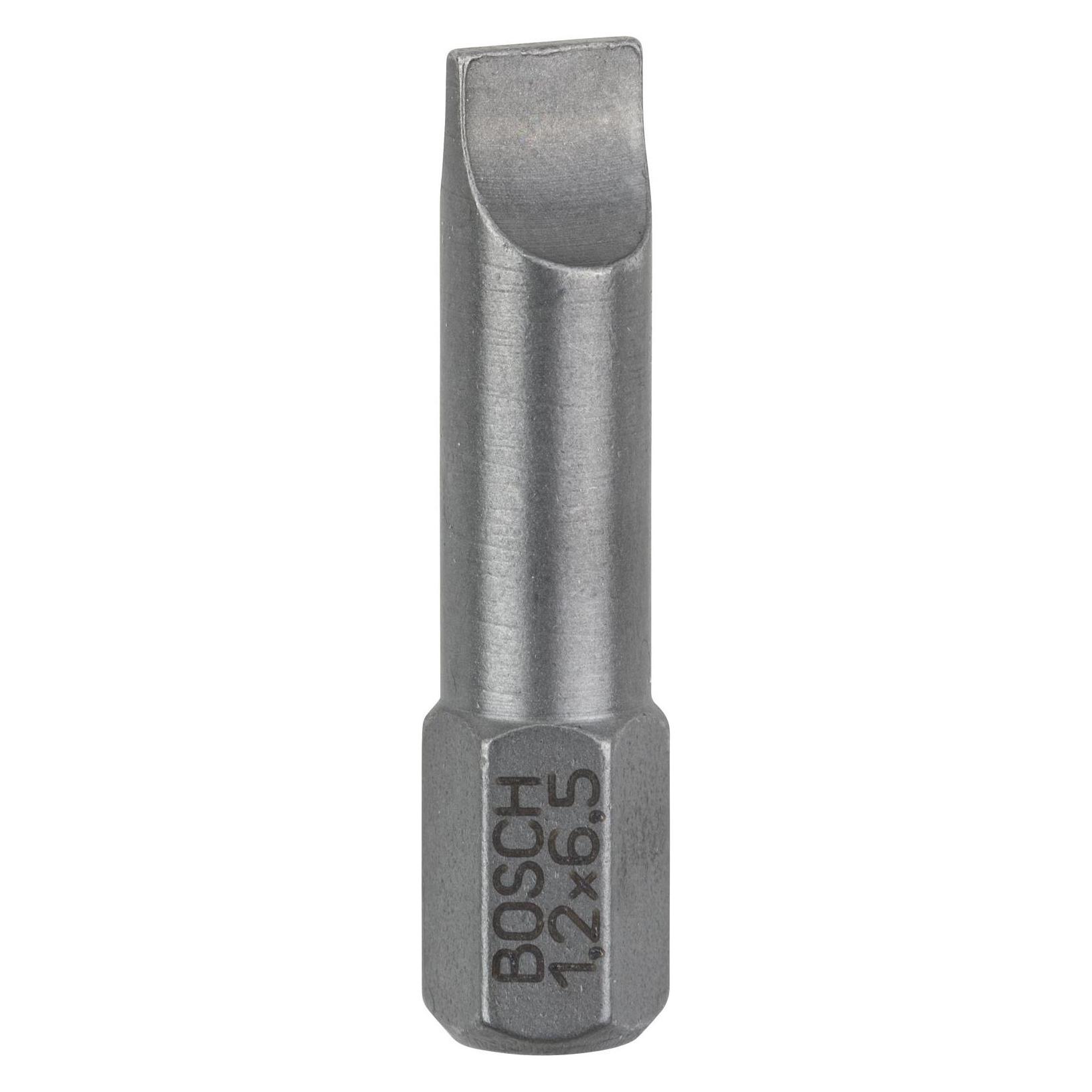 Bosch Professional Zubehör, Bits, Sleufbit 6,5 mm Toebehoren (Schroefgleuf, Zeshoekig)