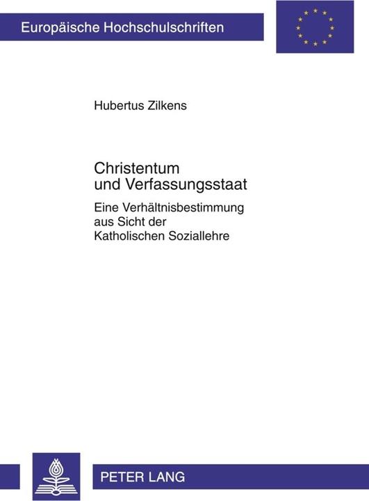 Energie-Label Christentum und Verfassungsstaat (Deutsch, Hubertus Zilkens, 2011)