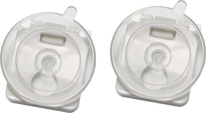 Image du produit Gardinia Pièce détachée Kit de ventouses avec clip Transparent