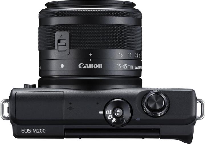 Actual product image Canon EOS M200 (15 - 45 mm, 24.10 Mpx, APS-C / DX)