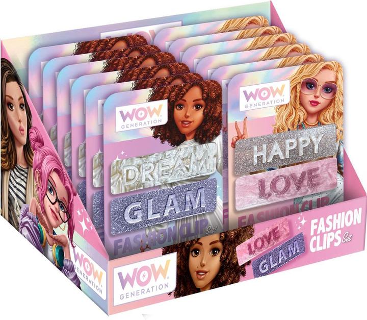 Kids Euroswan Haarklammer WOW GENERATION Fashion 2 Stück 2fach sortiert (2 Stk.)