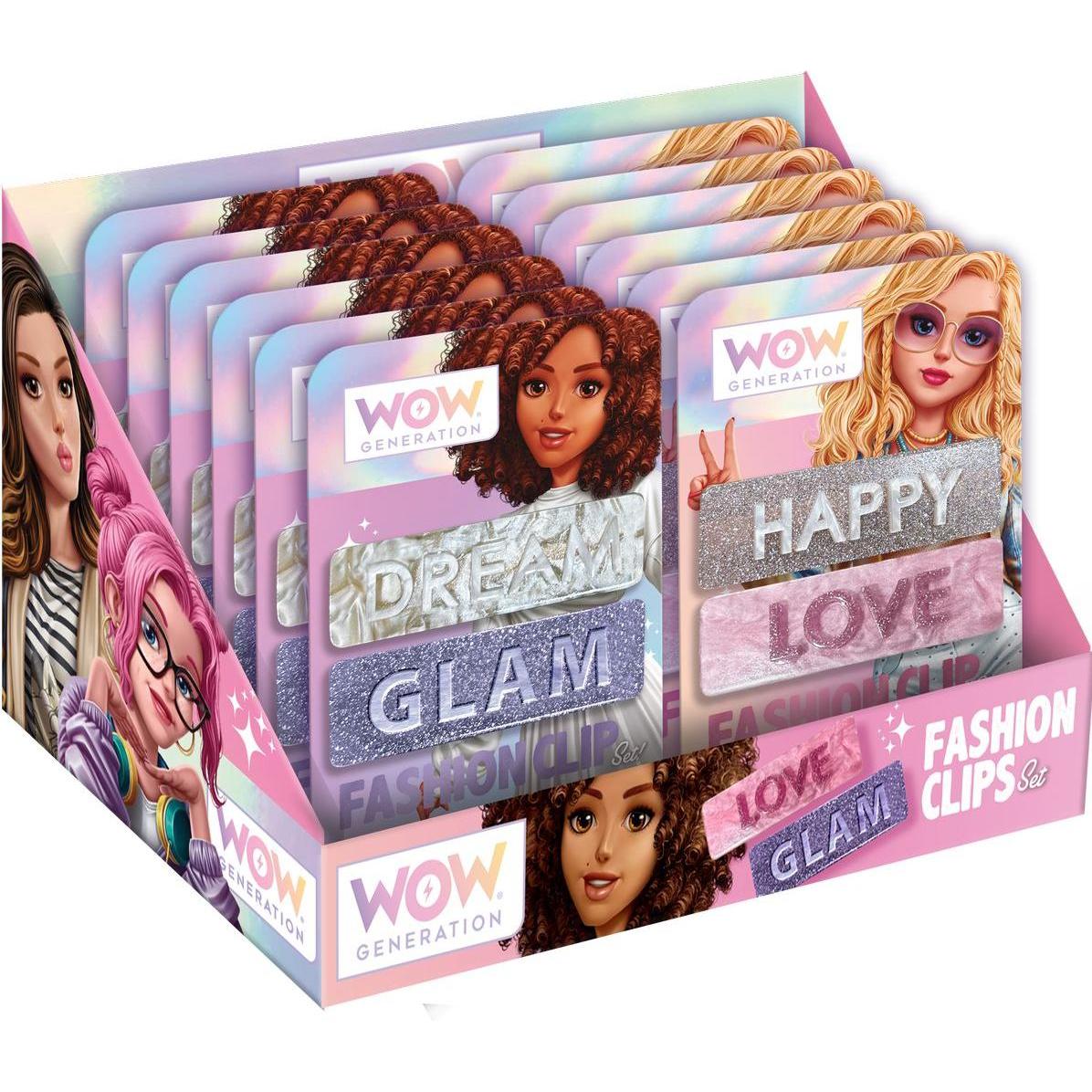 Kids Euroswan, Haarklammer + Haarclips, Haarklammer WOW GENERATION Fashion 2 Stück 2fach sortiert