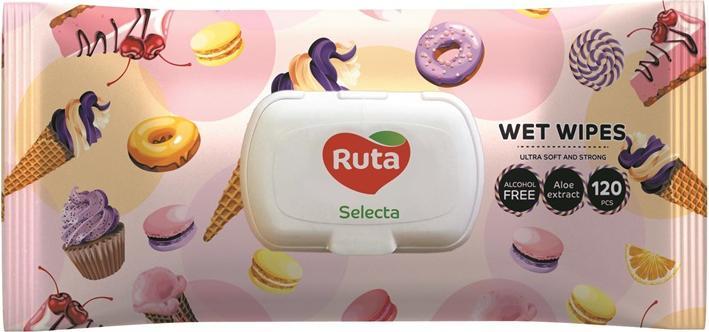 Actual product image Ruta Wet Wipes Selecta 120pcs (120 pcs.)