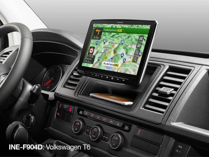 Actual product image Alpine INE-F904D |NavigationAuto -Radio |Apple CarPlay |Android Auto |AutonavigationDVD Auto |Tupfen (9")