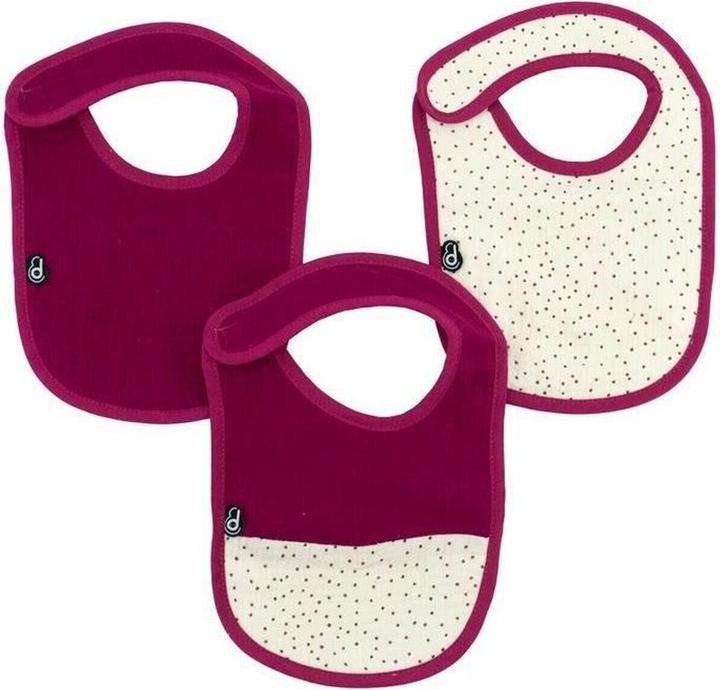 Domiva Lätzchen Baumwolle 3 Stücke (3 Stück) (6 mois)