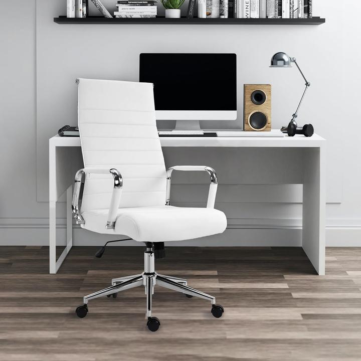 Produktbild Svita Comfort Buerostuhl Weiss Kunstleder