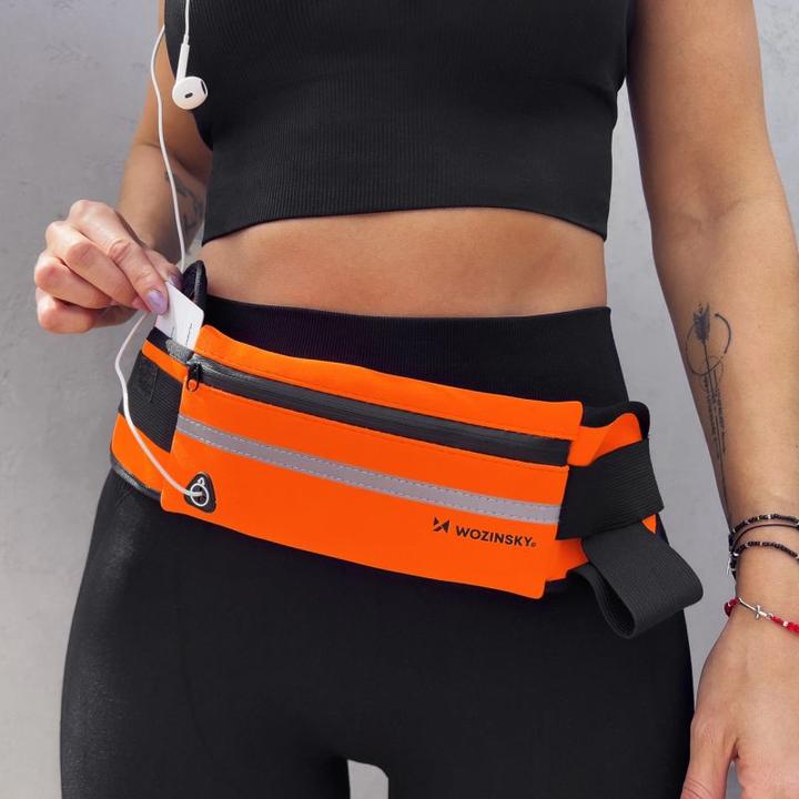Produktbild Wozinsky Waist Bag (WRBBK1) for Training - Black