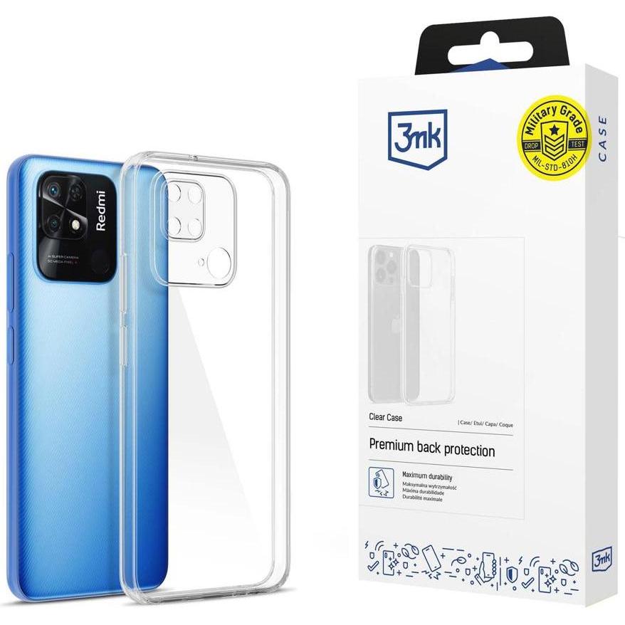 3MK Xiaomi Redmi 10C - Clear Case (Xiaomi Redmi 10C), Smartphone Hülle, Transparent