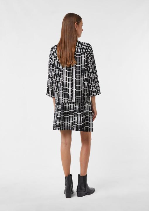 Produktbild Comma Strickpullover Grafischer Jacquard-Strickpullover (38)