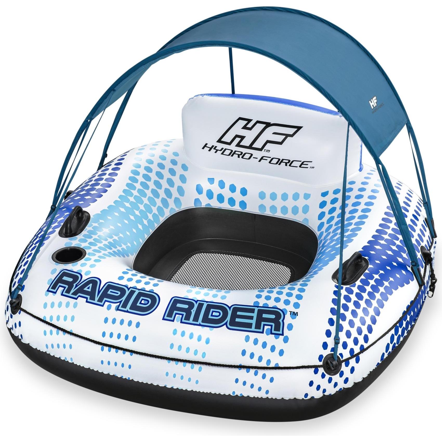 Hydro-Force Schwimmring Rapig Rider mit Sonnenschutzdach