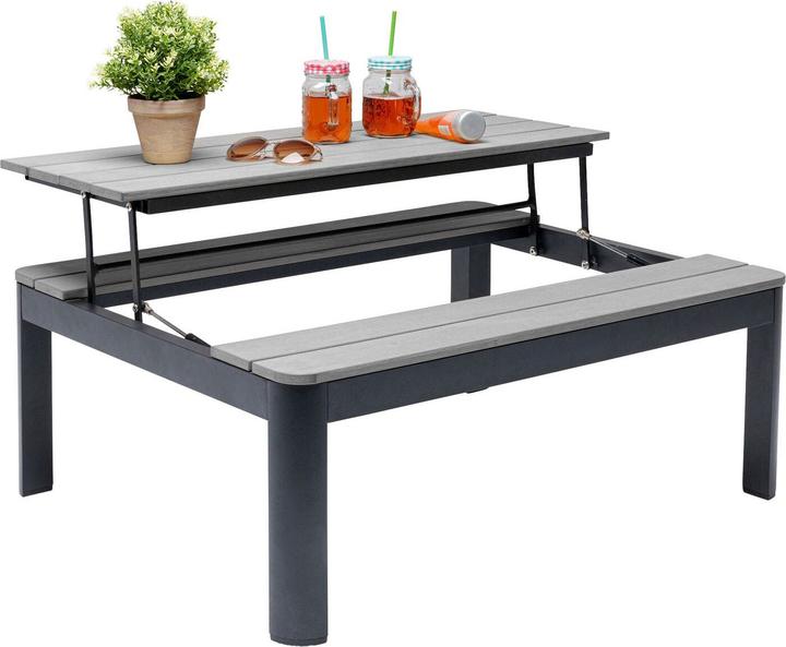 Produktbild Kare Design Multifunktions Couchtisch Holiday schwarz