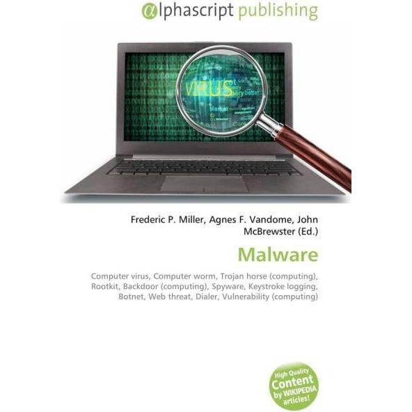 Thumbnail - Malware, Fachbücher von Agnes F. Vandome, Frederic P. Miller, John McBrewster
