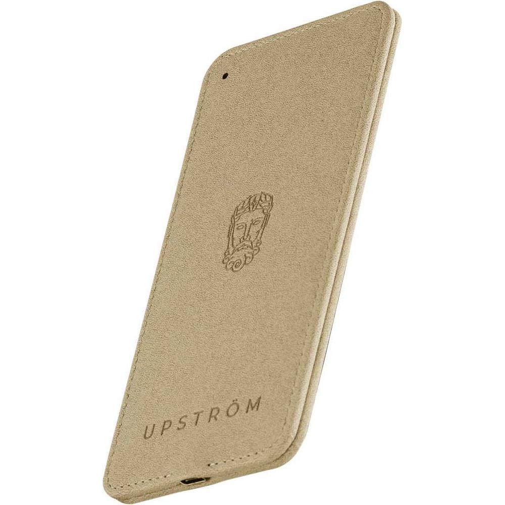 Upström LÄDER Wireless Charger (10 W), Wireless Charger, Beige