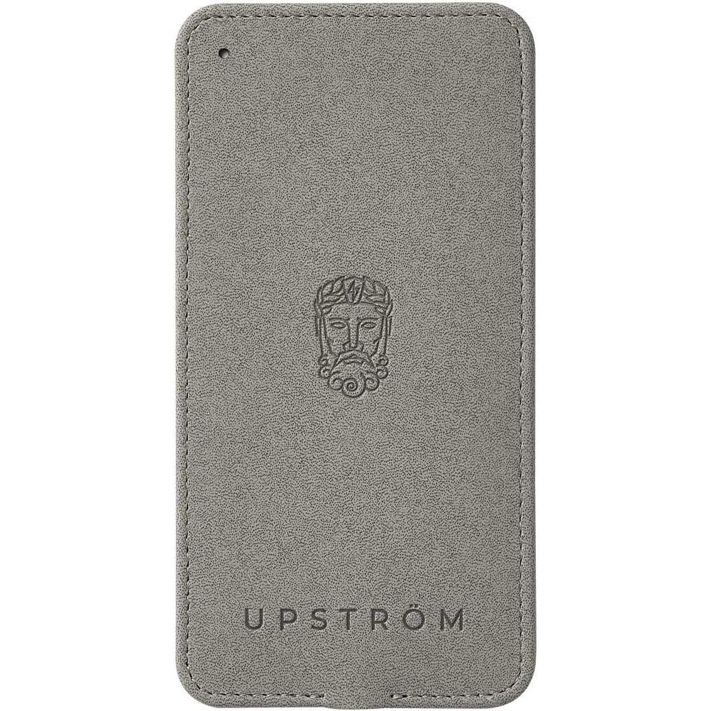 Upström LÄDER Wireless Charger (10 W), Wireless Charger, Grau