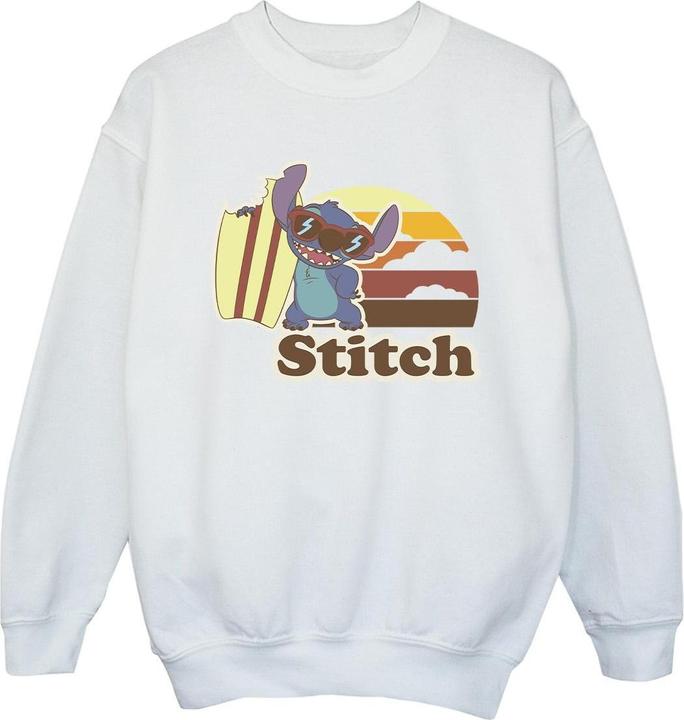 Produktbild Disney Lilo And Stitch Bitten Surfboard Sweatshirt Mädchen (104)