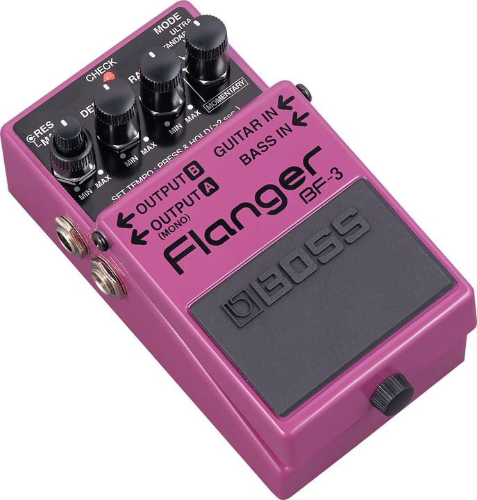 Actual product image BOSS (Electronics) BF-3 effects pedal Expression pedal Black, Purple (Guitar, Bass, Keyboard)