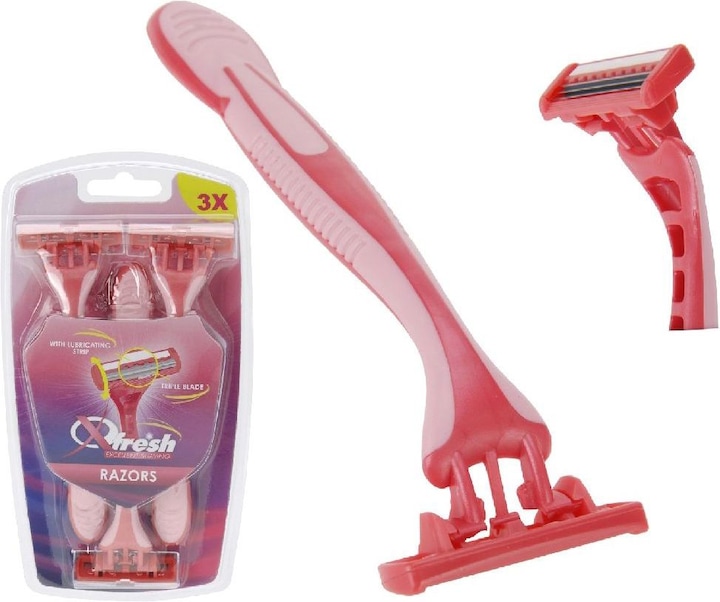 NoName Razor Blades 3 Pcs. Pink (3 x)