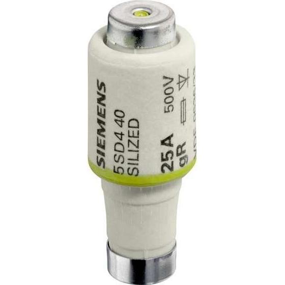 Siemens, Sicherung, Silized-Sicherungseinsatz (Diazed-Sicherung, 16 A, Superträge)