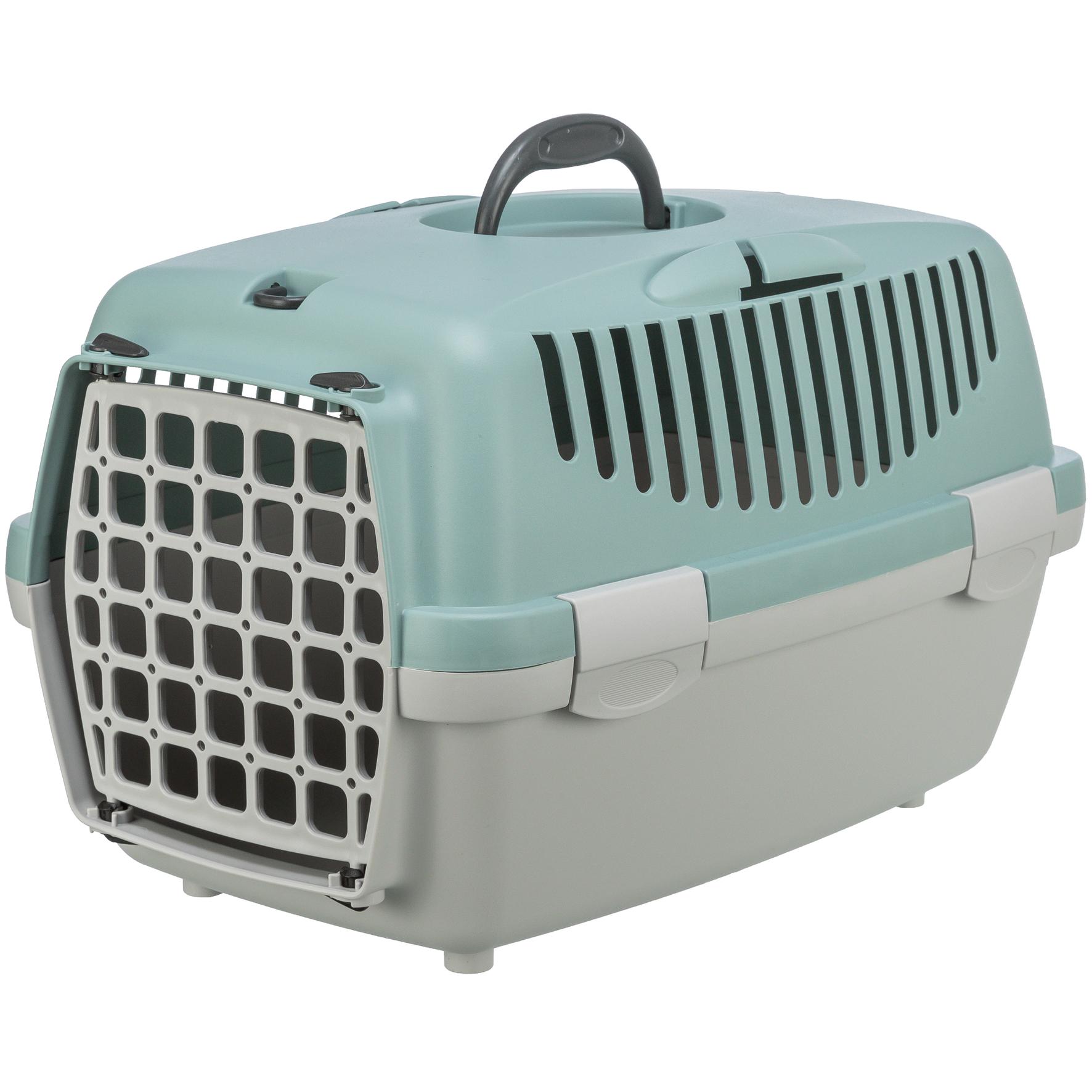 Trixie Grigio/Verde Reismand Capri Lichtgrijs / Salie - Xs 48X32x31 Cm (Animaletto, Cane, Gatto), Trasporto Animali