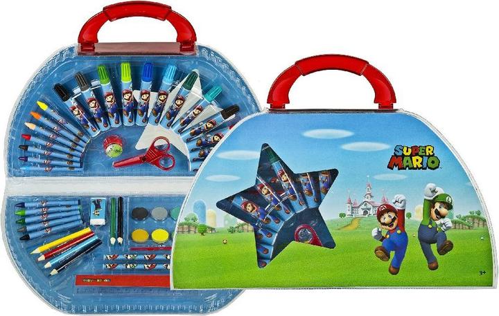 Actual product image NoName Super Mario Colouring Case 51 Pcs. (Multicoloured, 12 x)