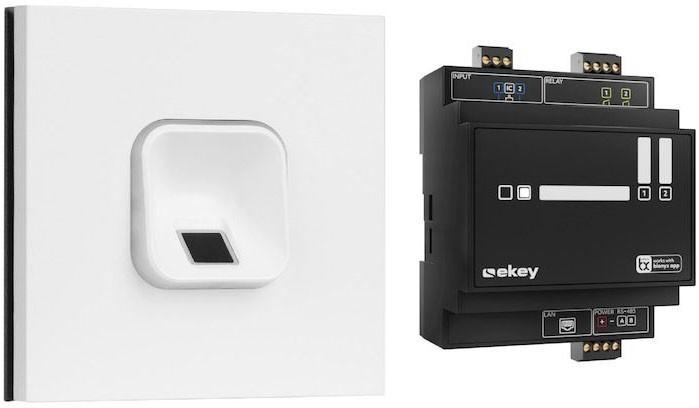 Produktbild Ekey 204704 Fingerprint Zugangssystem Hutschiene IP54