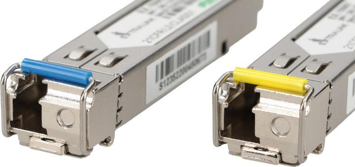 Actual product image Extralink SFP WDM 1310/1550nm | SFP Module | Single mode,, LC, DDM, Pair, dedicated for HP/Aruba