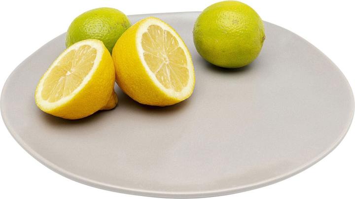 Produktbild Kare Design Teller Organic grau rund 26