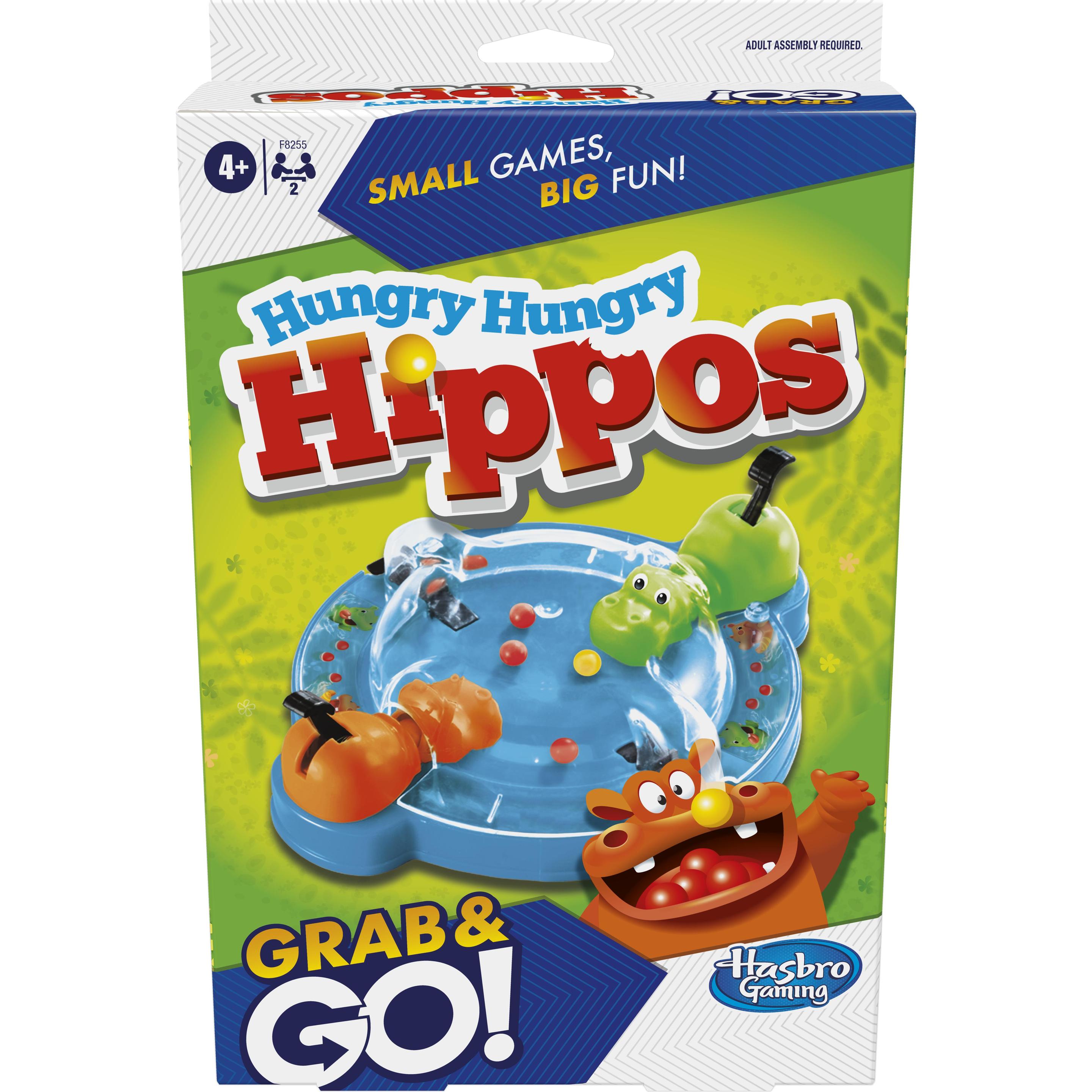 Hasbro Gaming Hungry Hungry Hippos Grab & Go (F8255GR5)