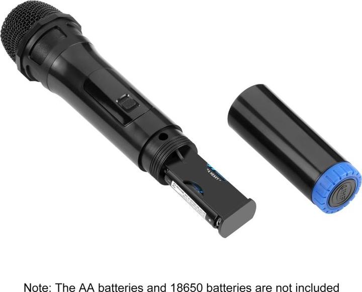 Produktbild Puluz UHF Wireless Dynamic Microphone with LED Display (Black)