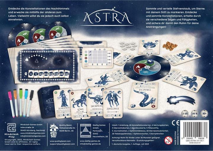 Actual product image Skellig Games Astra (German)