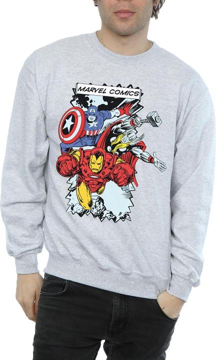 Image du produit - Sweat COMIC CHARACTERS - Homme (XL)