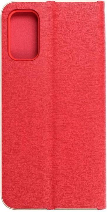 Produktbild Forcell Book case OEM LUNA Book Gold for XIAOMI Redmi Note 10 5G / Poco M3 Pro / Poco M3 Pro 5G red (Xiaomi Poco M3 Pro, Xiaomi Redmi Note 10 5G, Xiaomi Poco M3 Pro 5G)