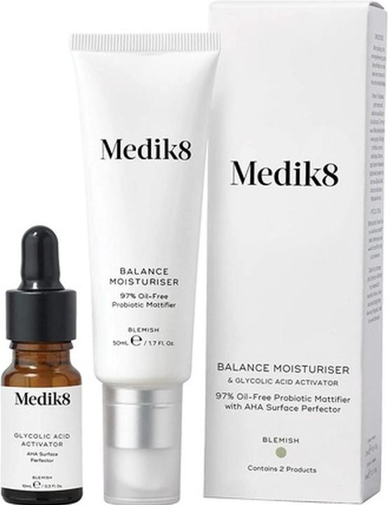 Actual product image Medik8 Balance Moisturiser with Glycolic Acid Activator (50 ml, Face toner)