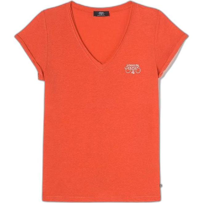 Le Temps Des Cerises, Damen, Shirt, Smallvtrame, Rot, (XL)
