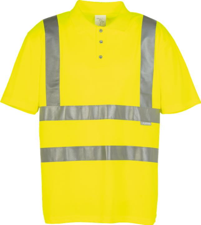 Actual product image Planam High-visibility polo shirt (M)